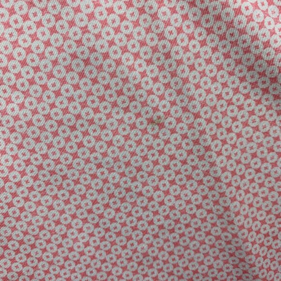 Johnnie-O Mens Shirt Large Pink Sands Judd Polo Prep-Formance Spots Spotted - Picture 7 of 12